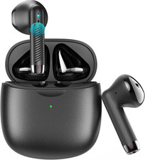 Bluetooth 5.4 Wireless Earbuds, IP7 Waterproof, 32H Playtime, Noise Cancelling