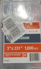 Paslode Fuel+Nail 3"x.131" Collated Framing Nails 1000ct - Smooth Shank #650525