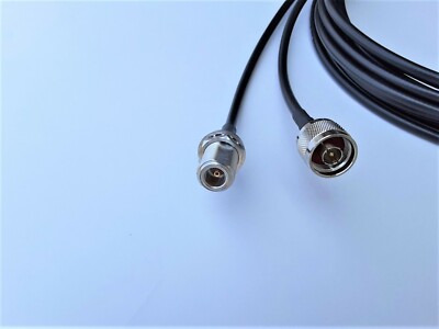 US MADE LMR-240 (LSR-240) N MALE to N FEMALE Coaxial RF Pigtail Cable 50 ohms