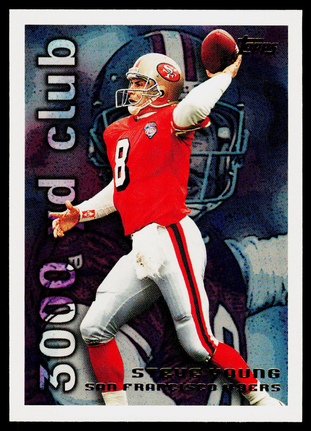 Steve Young, 1995 Topps, #33, San Francisco 49ers,