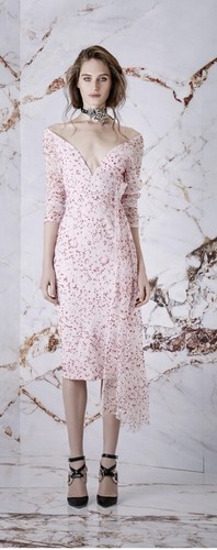 Asilio Clustered Stars Dress Size L. sweetheart romantic. US 8-10 Floral