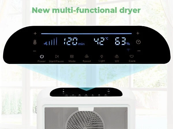 Caja Secadora Eléctrica Inteligente para Mascotas, Secador de Pelo Ultra Silencioso para Gato Cachorro, Blanco Foto 4 de 4