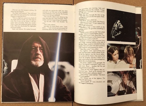 Star Wars Storybook 1978 Hardcover Book Full Color Photographs Random House - Bild 5 von 9
