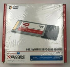 Encore ENPWI-G2 54Mbps 802.11g Wireless CardBus PC-Card Adapter NEW