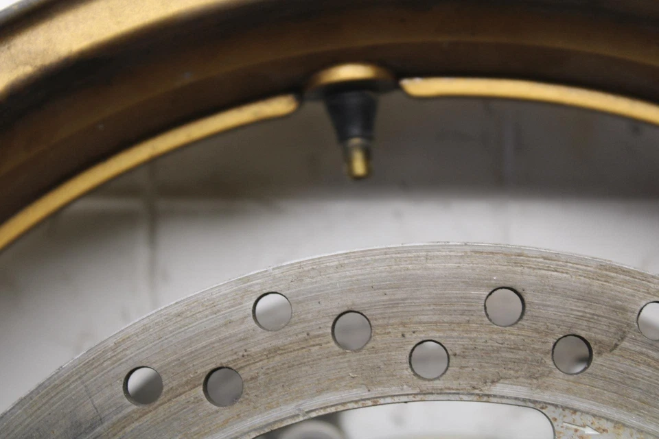 Honda CBR600F4i 2006 rotores de freno delantero izquierdo derecho discos y llanta rueda BB567 Foto 3 de 4