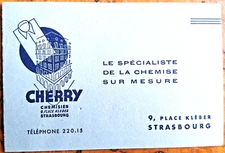 1950 Cherry - Strasbourg blouse - commercial card
