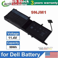 9NJM1 Battery For Dell Alienware 17 R4 15 R3 R4 Series MG2YH 0546FF HF250 99Wh