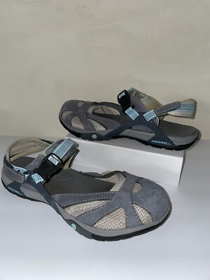 Merrell Womens Size Azura J65264 Wrap Gray Blue Comfort