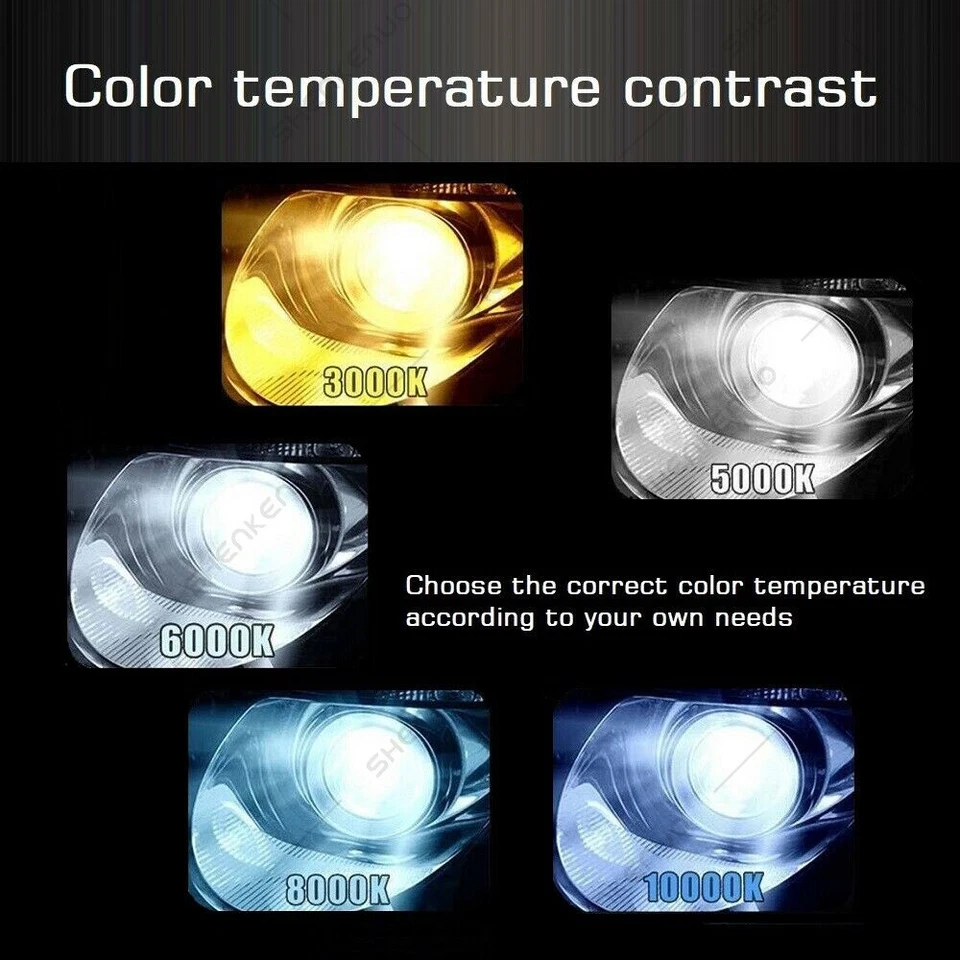 Bombilla de faro HID Stock Fit para Land Rover LR4 2010-2016 haz alto bajo cantidad 2 DX Foto 3 de 4