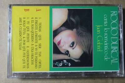 ROCIO DURCAL  CANTA LO ROMANTICO DE JUAN GABRIEL        ULTRA RARE NEW SEALED
