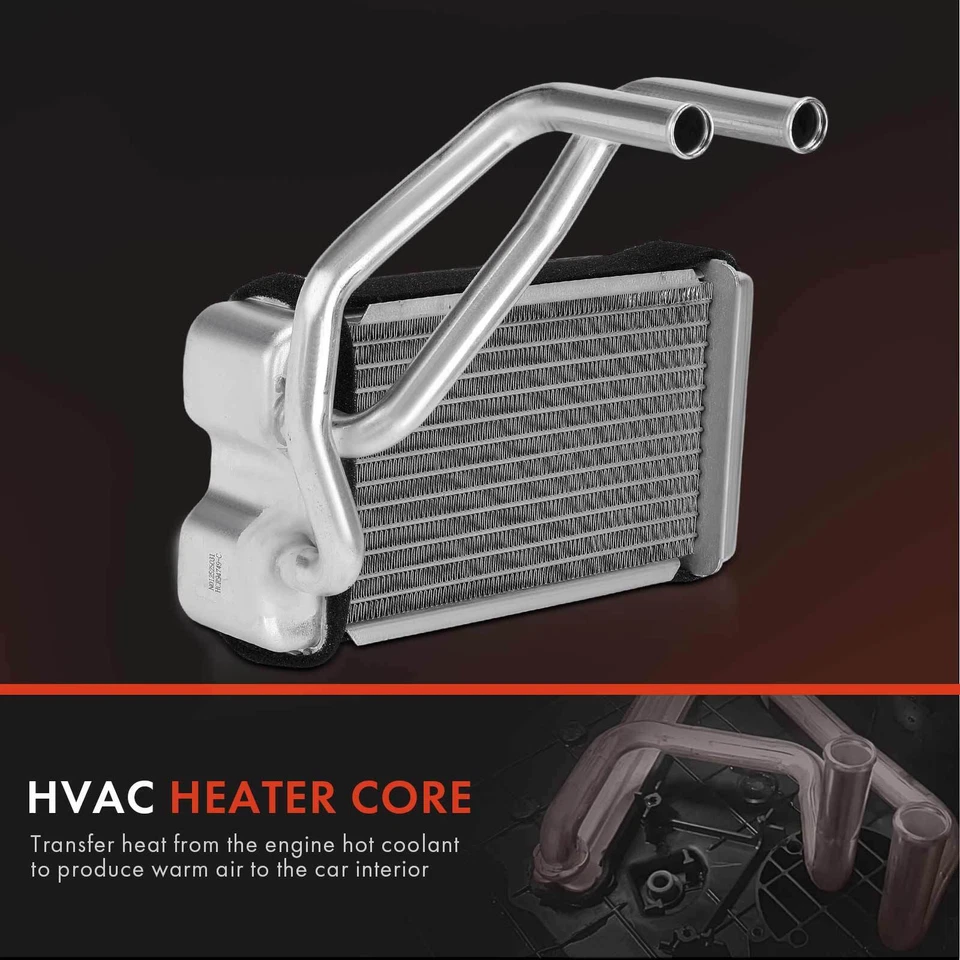 Núcleo calefactor de aluminio HVAC para Honda Civic CRX 1988-1991 Acura Integra 1990-1993 Foto 2 de 4