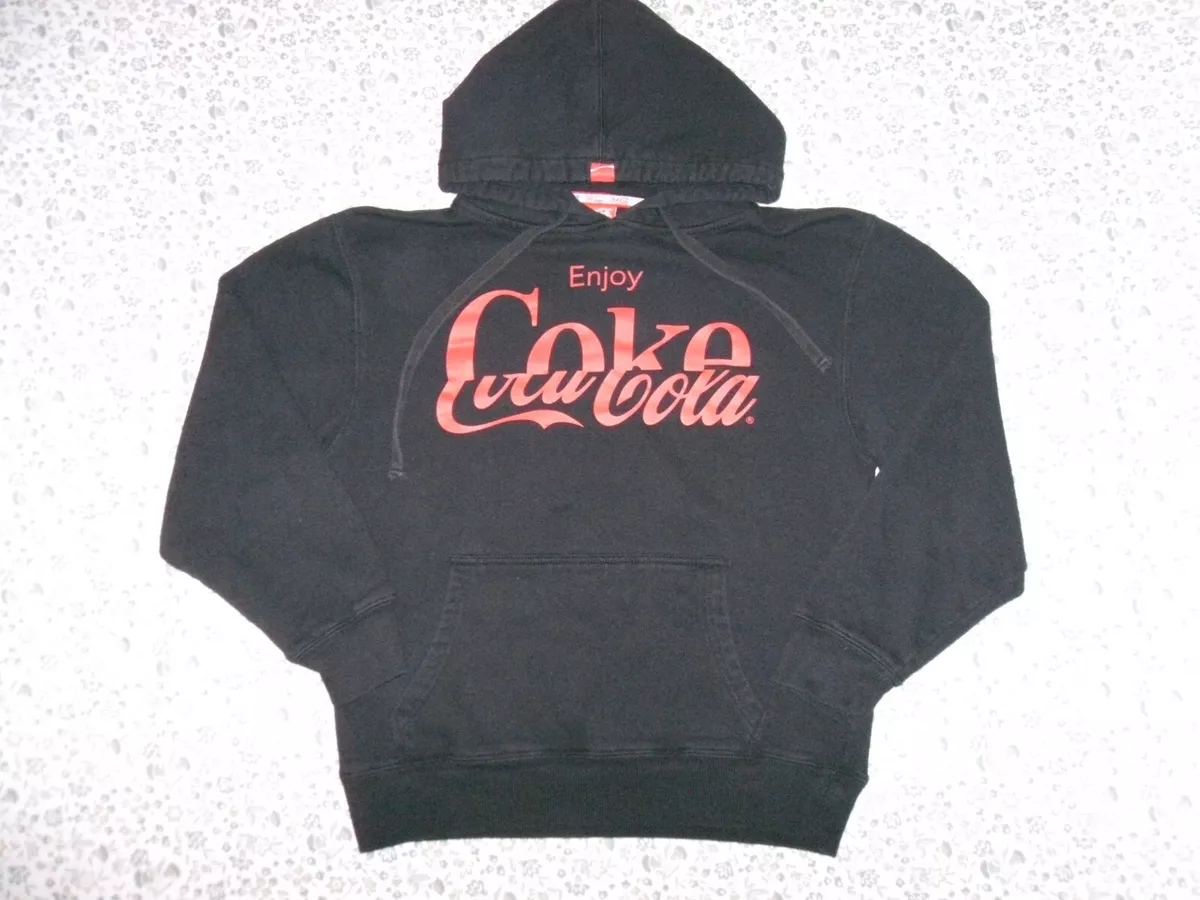 Coca cola hoodie black new arrivals