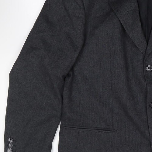 Ciro Citterio Mens Grey Viscose Blend Suit Jacket Size 42 - Picture 9 of 12