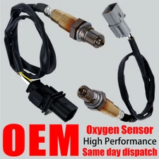 2PCS OEM Upstream & Downstream Oxygen O2 Sensors For Hyundai Accent Kia Rio 1.6L