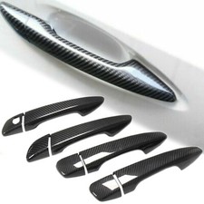 Real Dry Carbon Fiber No Sensor Entry Handle Cover Fits 14-24 IS250 IS350 IS200t