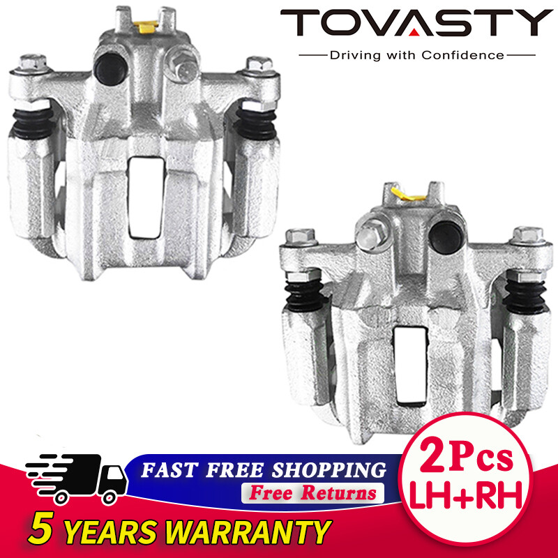 2x Brake Calipers W/ Bracket For Honda CR-V CRV Crosstour Acura - Foto 4