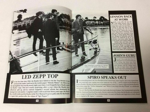 The Beatles Monthly Book October 1990 No.174 the original monthly magazine - Picture 10 of 12