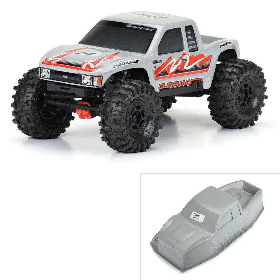 Pro-Line 3566-14 1/10 Cliffhanger HP Tough-Color Gray Body 12.3” 313mm Crawlers - Image 2 of 4