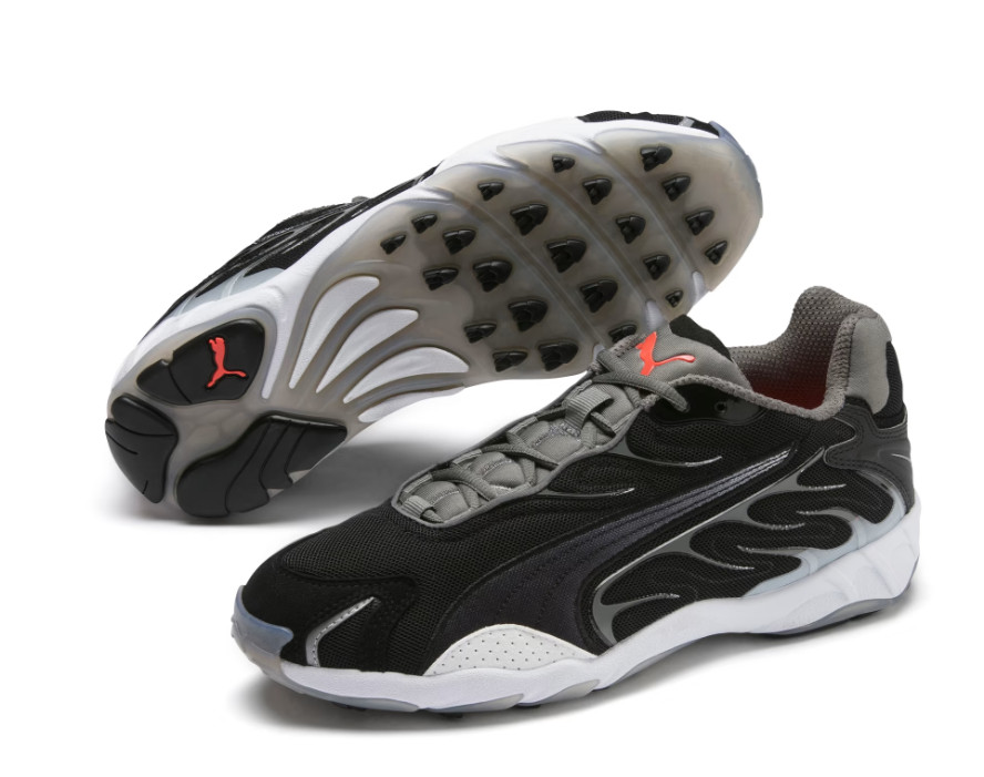 Мужские кроссовки Puma sneaker Inhale с расклешенными кроссовками US 9 D puma Black-Puma White