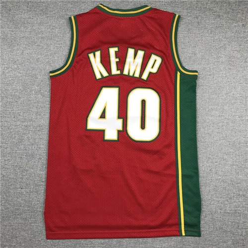 Sudadera neutra 7 colores Seattle SuperSonics # 40 Shawn Kemp talla S-XXL nueva - Imagen 21 de 29