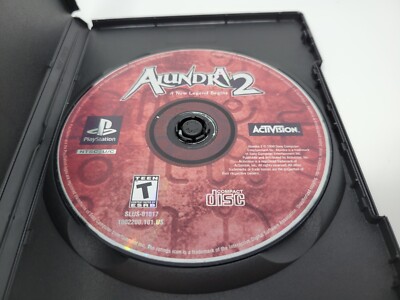 Alundra 2 (Sony PlayStation 1, 2000) PS1 Disc Only W/ Print Tested Free US Ship