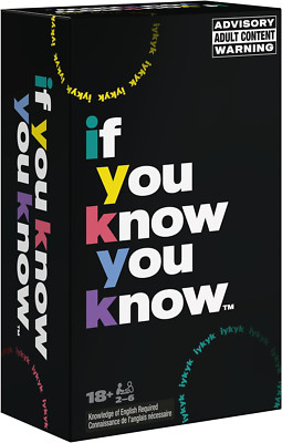 If You Know You Know IYKYK - the Question Card Game | Adult Games for Game Night