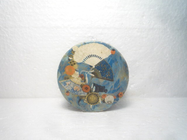 ANTIQUE POUDRE / POWDER CARDBOARD BOX 1920s BOURJOIS PARIS