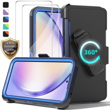 For Samsung Galaxy A54 A53 A23 A12 A13 A14 5G Case Shockproof /Screen Protector