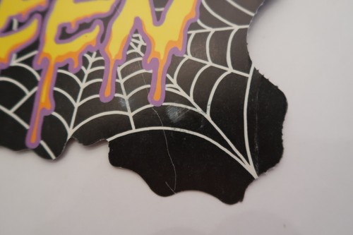 De Colección Eureka Feliz Halloween Telaraña Decoración 2 Caras Niños Divertido Espeluznante Otoño Vacaciones - Imagen 13 de 15