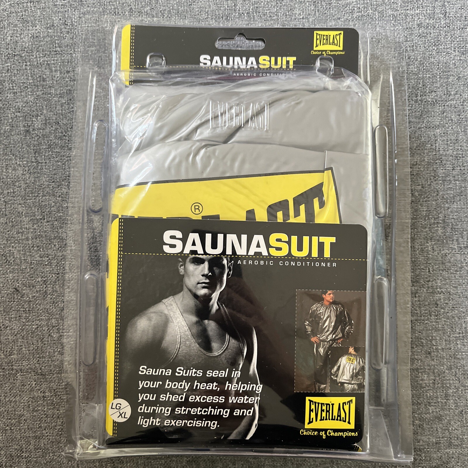 Everlast Sauna Suit Size Large/XL Vinyl PVC NIB eBay
