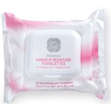 Simply Soft Skin Cleansing and Makeup Remover Pre-Moistened Towelette Wipe 25 Ct
