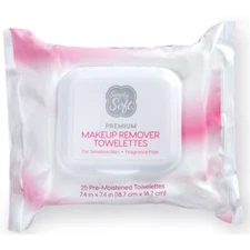 Simply Soft Skin Cleansing and Makeup Remover Pre-Moistened Towelette Wipe 25 Ct
