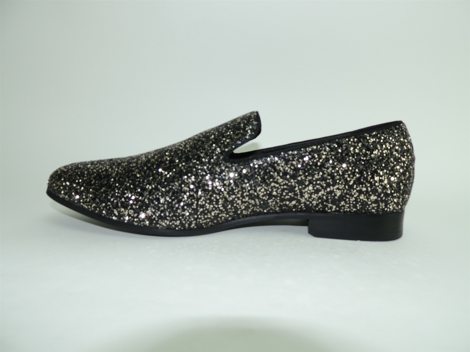 PANTOFOLA D’ORO INC International Concepts Ciabatte da fumo uomo Triton glitter oro taglia 13 M