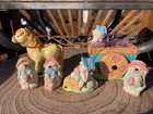 Hand Painted Ceramic Wee Crafts Easter Spring Decorations Easter Parade — photo 1