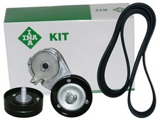 INA Keilrippenriemensatz VW GOLF 4 SEAT LEON SKODA OCTAVIA 1.4 1.6 16V / m.Klima
