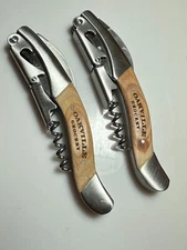 (2) Vinstyle OAKVILLE GROCERY Quality Hefty Waiters Corkscrews Wine Opener