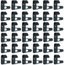 SET OF 36 PIECES BOLT ON "J" WHEEL RIM SHOWROOM DISPLAY HOOK SCREW IN STYLE 