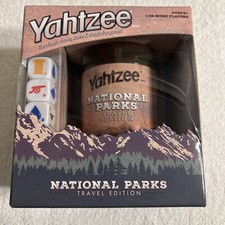 YAHTZEE National Parks Travel Edition  Classic Yahtzee Dice Game