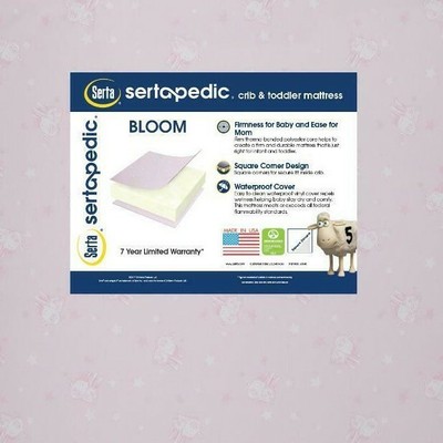 sertapedic crib and toddler mattress
