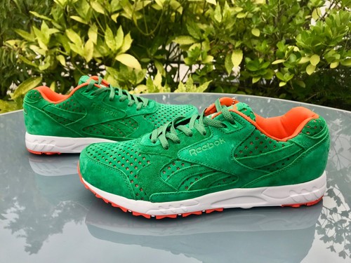 Reebok x SNS Inferno "15 Stars" verde/arancione (2014) US 10,5 EUR 44 - M44918 - Foto 5 di 12