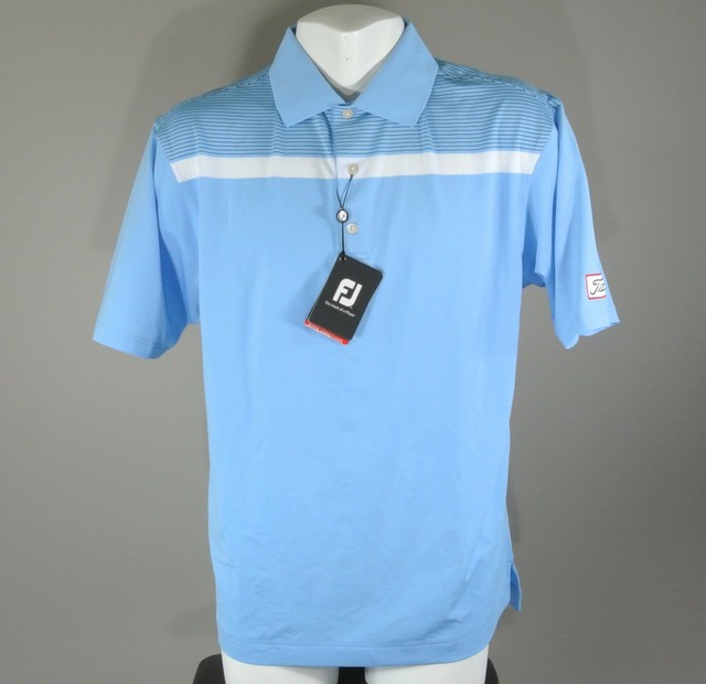 Footjoy FJ Titleist Men's Performance Polo Golf Shirt Blue Size XL NEW NWT | eBay