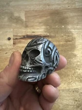 Skull Skeleton Desk Metal Home Office Work Decoration Decor Paperweight GIFT USA