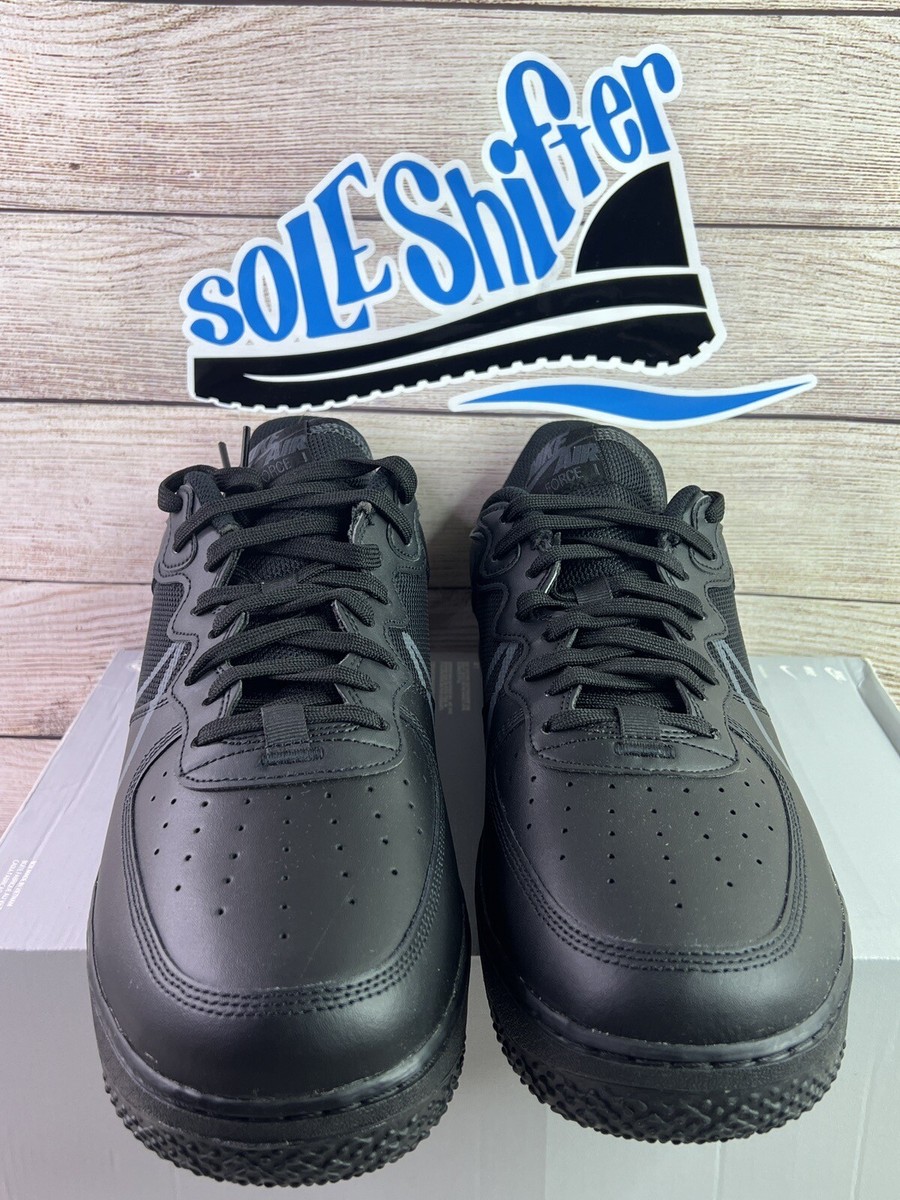 NIKE AIR FORCE ONE REACT *DMSX* TRIPLE BLACK* CT1020-002