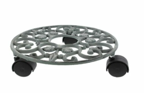 Porte-plantes en fer pour la décoration du jardin