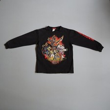 Vintage 90s YuGiOh Manga T Shirt 1996 Youth Kids Medium