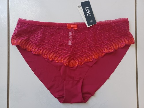 Culotte Taille 46 Modèle EVIDENCE Couleur Grenadine - Marque LOU - Réf. 02238 - Neuf Avec étiquettes