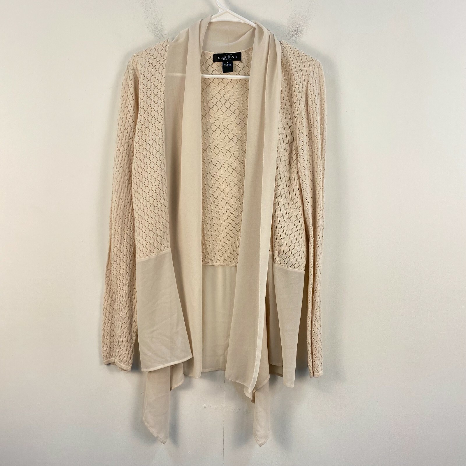 August Silk Womens Medium Top Sweater 