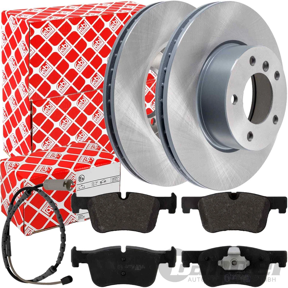 FEBI BREMSSCHEIBEN + BELÄGE VO+HI passend für BMW 3er F30 F31 + 4er F32 F36 - Bild 2 von 3