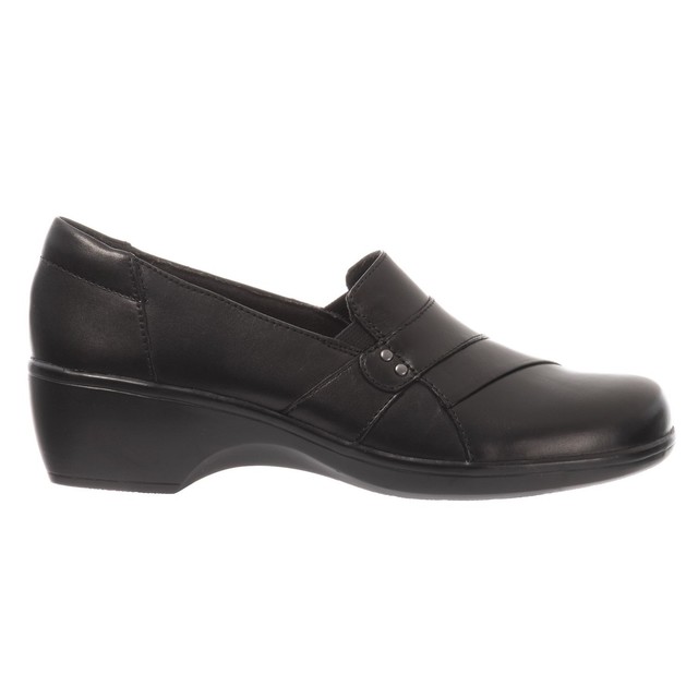 clarks women's may marigold casual shoes black 10m