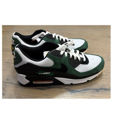 Nike Air Max 90  Gorge Green  DM0029-004 Low Top Sneakers. Yellow, White, Black